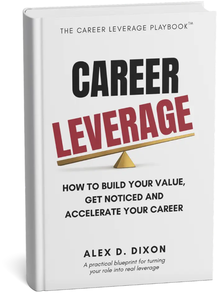 Career Leverage book: The Intrapreneur's Playbook